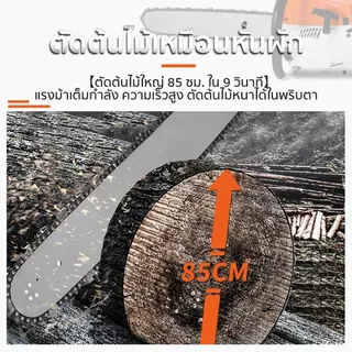 เลื่อยยนต์ บาร์ 20 นิ้ว วัสดุคุณภาพนำเข้าจากเยอรมัน เลื่อยตัดไม้ งานสวน งานก่อสร้าง Chain saw