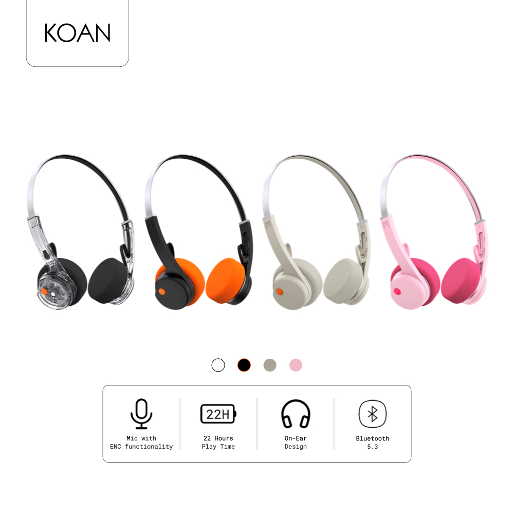 MONDO Freestyle Headphones - หูฟังไร้สาย On-Ear
