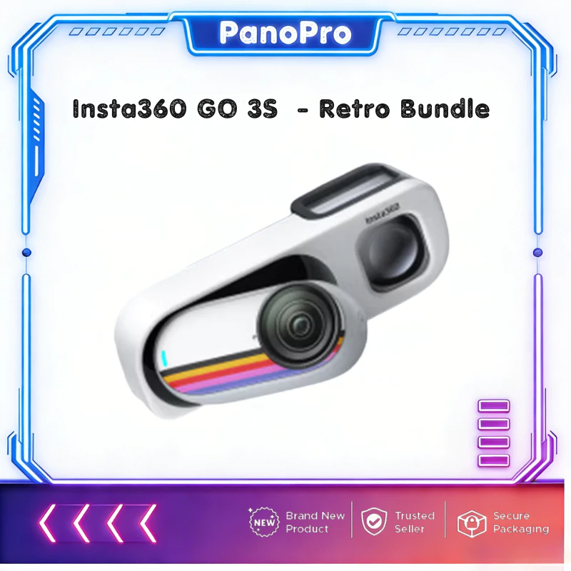 New Release Insta360 GO 3S Retro Bundle Special Edition 128GB Action Camera