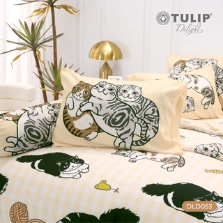 TULIP Delight ชุดผ้าปูที่นอน ทูนหัวของบ่าว ลิขสิทธ์แท้ DLD053 ผ้าห่ม ผ้านวม ผ้าปูที่นอน