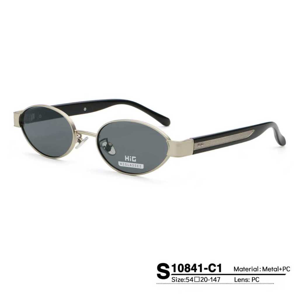 KKR SUNGLASSES X HIG แว่นตากันแดด S10841 ทรงรี เลนส์ป้องกันแสงUV วัสดุแข็งแรง ใส่ได้ทุกโอกาส มีบริการเก็บปลายทาง