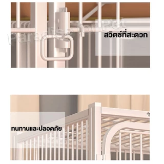 😺กรงแมว 2-4ชั้น กรงสัตว์เลี้ยง Pet Cage กรงแมวขนาดใหญ่ กรงกระต่าย กรงแมวอพาร์ทเม้นท์ กรงแมวขนาดใหญ่