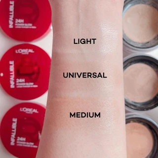 L'Oreal Paris Infallible Loose powder แป้งฝุ่น เบลอผิวสวยขั้นสุด มอบฟินิชผิวโกลว์สวย เล่นแสง 9.5 g.