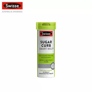 Swisse Ultiboost Sugar Curb Smart Melt 30 เม็ด ช่วยดูแลสมดุลน้ำตาลอย่างอ่อนโยน (EXP:01 2027)