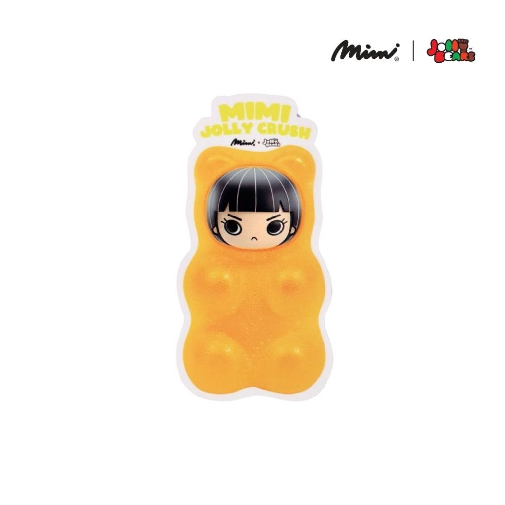 Mimi Sticker Jolly Mimi ( MIMI x Jolly Bears ) สติกเกอร์ไดคัท ส้ม A9QTOR