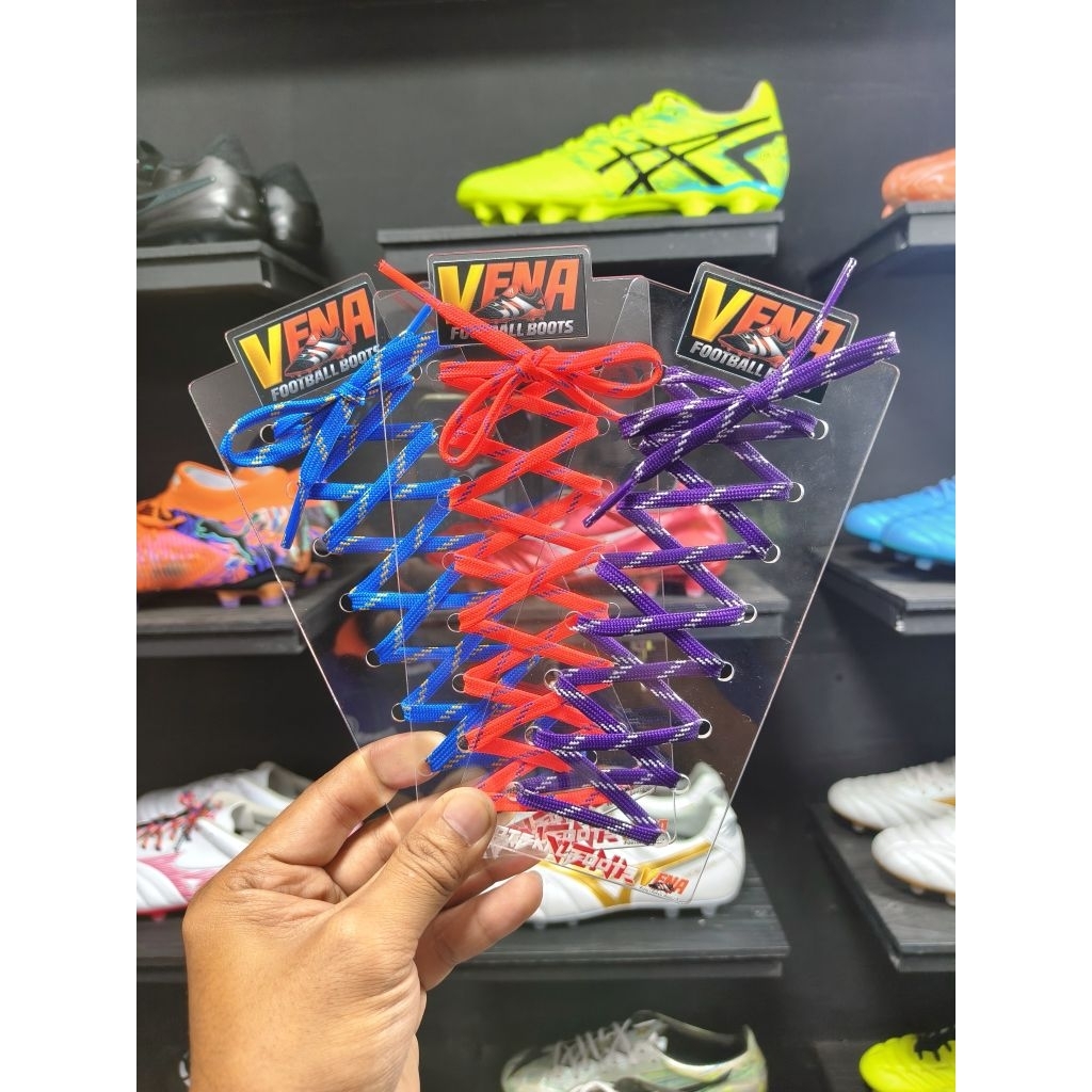 เชือกผูกรองเท้า2026มีให้เลือกมากกว่า40สีความยาว115-125CMขนาด5MMลวดลายสีสันถูกใจวัยรุ่น(1 ซองบรรจุ 1 คู่)