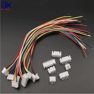 ปลั๊ก JST 2.0 มม.PH2.0 ชายหญิง Connector 2/3/4/5/6/7/8/9/10/11/12Pin หางปลาเสียบ หางปลาทองเหลือง ทองเหลือง PH001