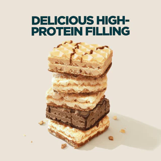 Myprotein Protein Wafers 1 bar - Chocolate, Vanilla - High Protein Snack, Protein bar