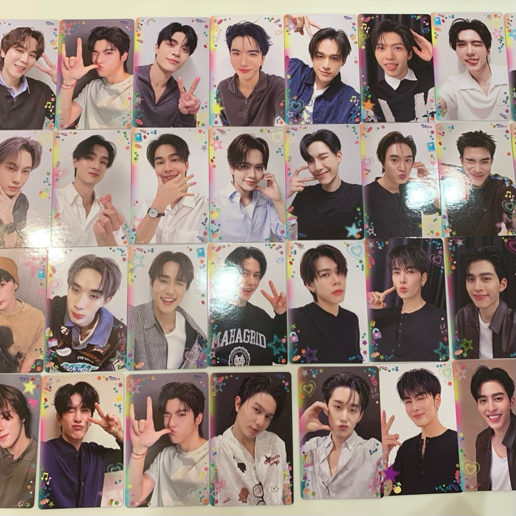 (พร้อมส่ง✨) GMMTV BOYS SELFIE HEART SHOT RANDOM CARD การ์ดสุ่ม