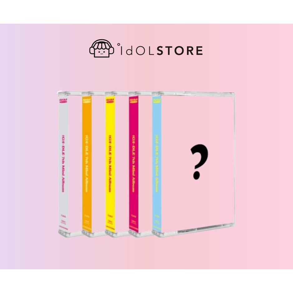 (G)I-DLE-7th mini Album [I SWAY]Special Ver Random