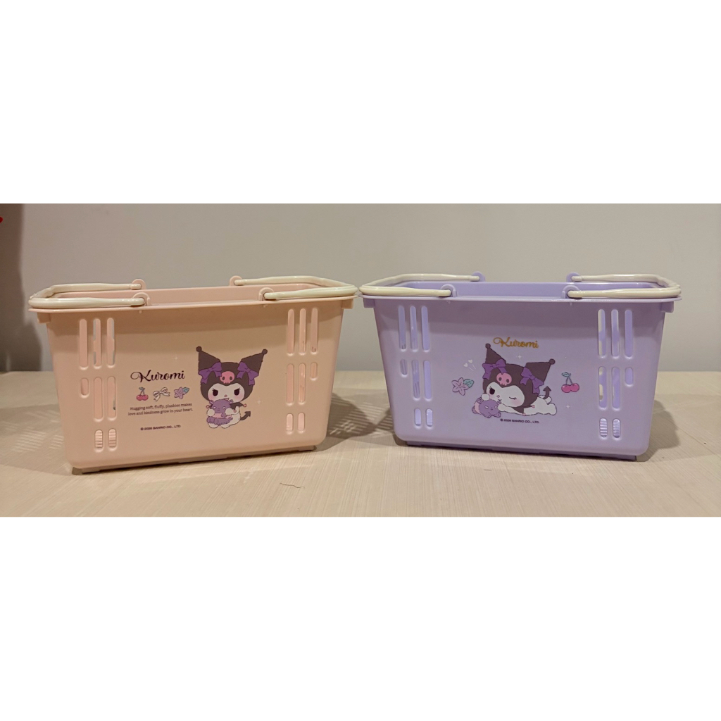 ตะกร้าใส่ของ Kuromi ลิขสิทธิ์แท้พร้อมส่ง