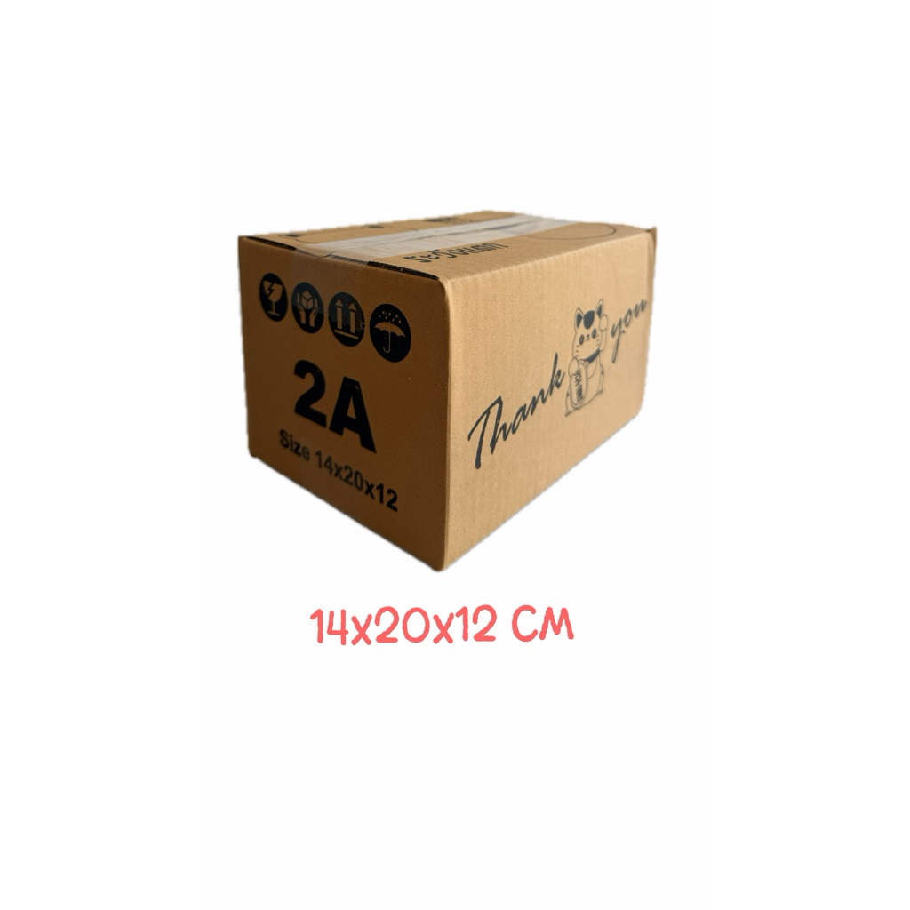 กล่องไซส์ 2A พิมลาย Thank you