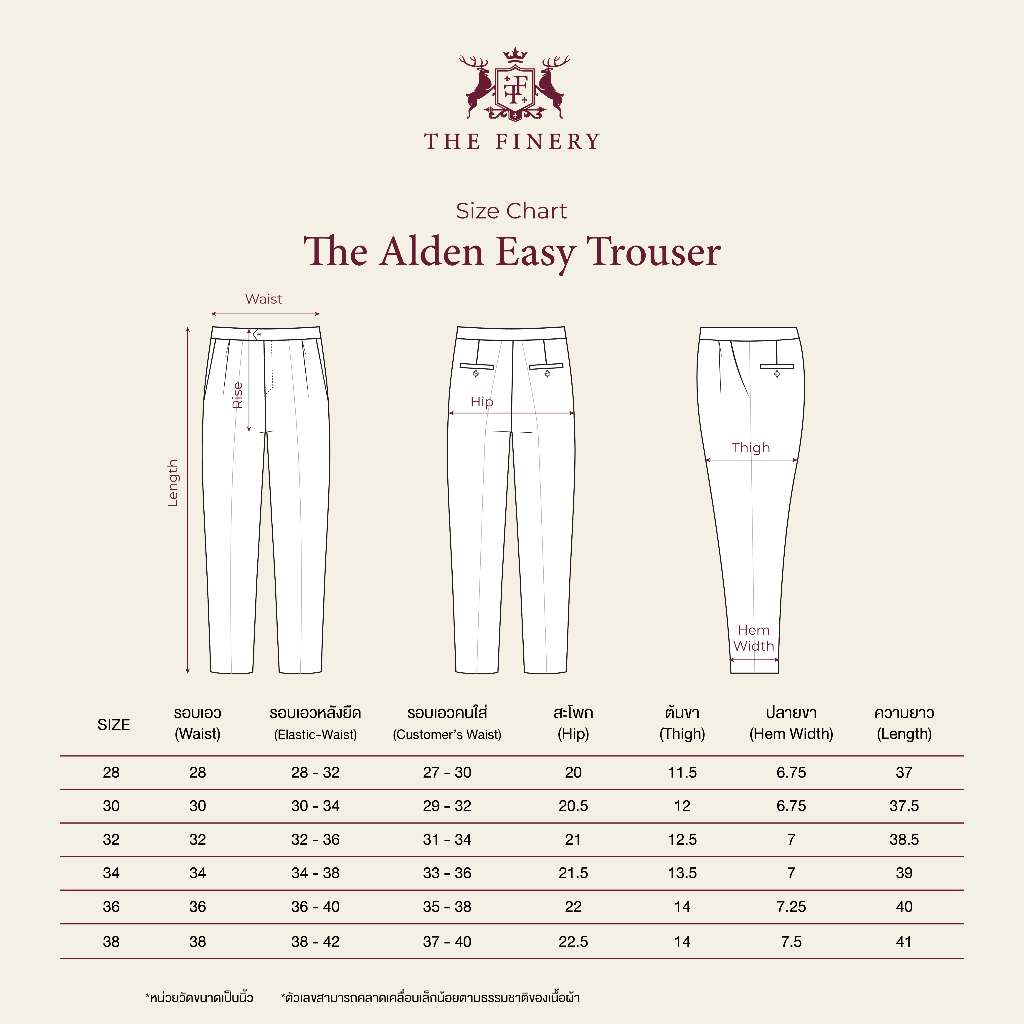 [Code20%ทักแชท] The Alden Easy Trouser สีขาว White | ผ้า Stretch Cotton | Regular Fit 1 จีบ | เอวยางยืดด้านหลัง ราคา ถูกที่สุด ดีลบีเคเค แกลเลอรีภาพที่ 3