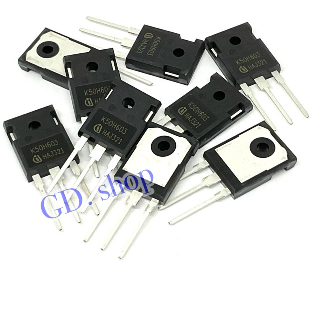 K50H603 K 50H603 ทรานซิสเตอร์ IGBT 600V 50A TO-247 High Speed Switching พร้อมส่ง