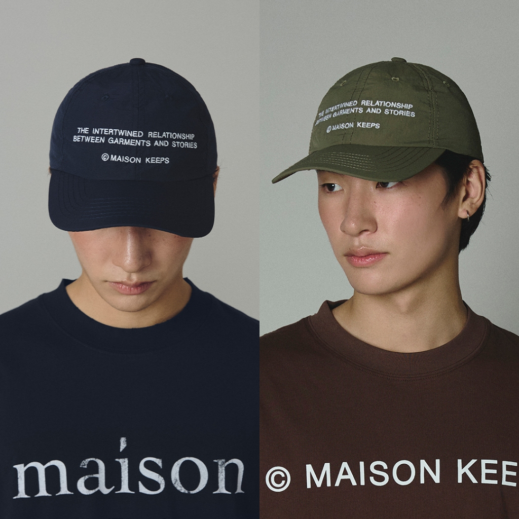 รีวิว maison KEEPS Mark Logo Nylon Cap: หมวกแก๊ปไนลอนดีไซน์มีเรื่องราว ใส่สบายทุกลุค