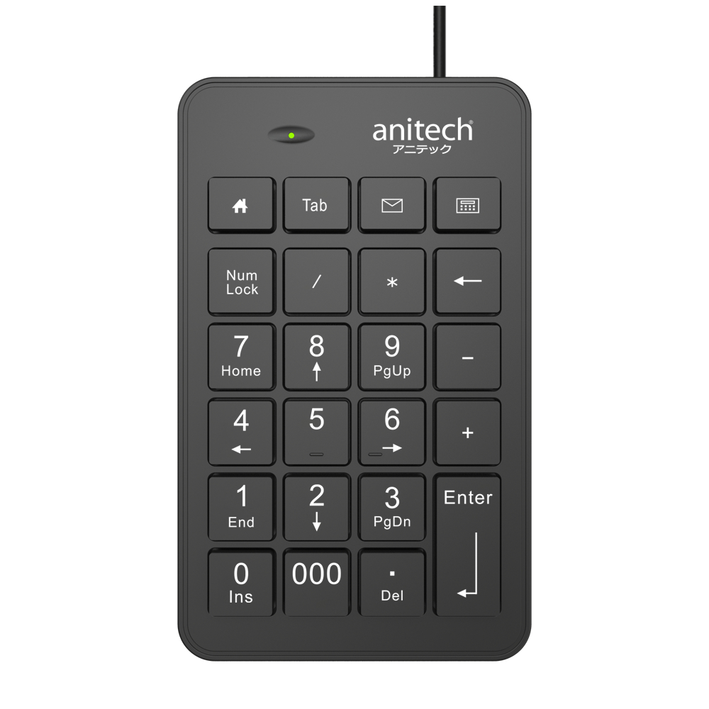 ANITECH NUMERIC KEYPAD WIRED N188 (2Y) (IP4-002447)