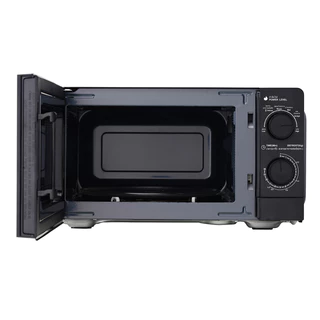 SHARP Microwave ไมโครเวฟ รุ่น R-S20M5TA-B จานหมุนระบบอุ่น ขนาด 20 ลิตร 700 วัตต์