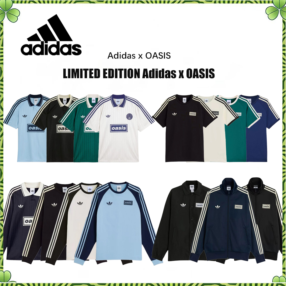 LIMITED EDITION Adidas x OASIS มีหลายรุ่นให้เลือก: เสื้อแขนสั้น / เสื้อฟุตบอล / เสื้อแขนยาว / แจ็คเก