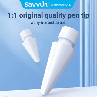 Savvur แท็บเล็ต ใช้งานร่วมกับ Apple iPad Pencil 1/2 หัวปากกาไอแพด สไตลัส ไส้ปากกาสำหรับเปลี่ยน คุณภาพดี ราคาประหยัด