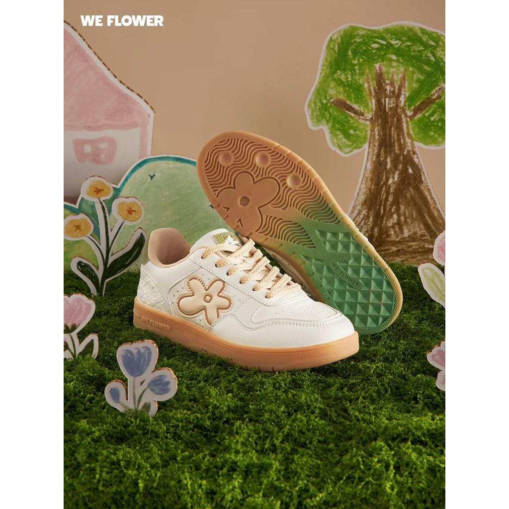 👞พรีออเดอร์ 15-20วัน [แบรนด์แท้💯] WeFlower Shoes - Nstnew Start x We Flower รองเท้าผ้าใบ We Flower S