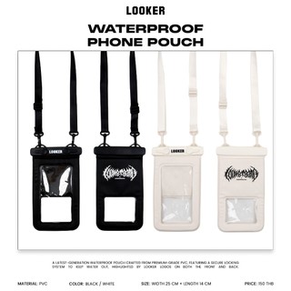 ซองกันน้ำ  LOOKER– WATERPROOF PHONE POUCH