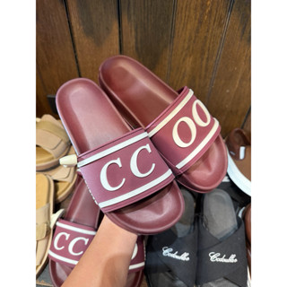 รองเท้าแตะผู้ชายแบบสวม CC Double O 💯cc-ooแท้100%📌แถมถุงช็อป