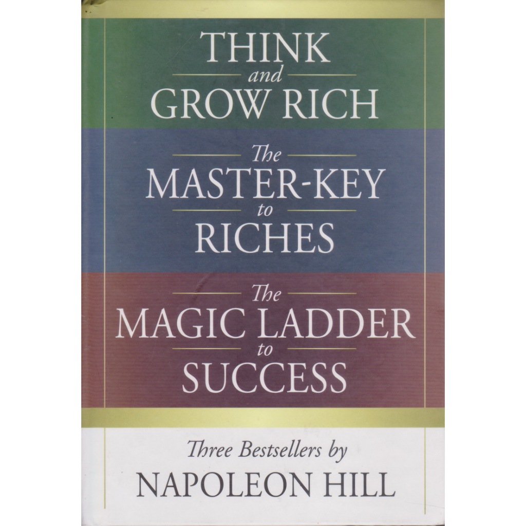 หนังสือภาษาอังกฤษ [Hardcover] Three Bestsellers by Napoleon Hill