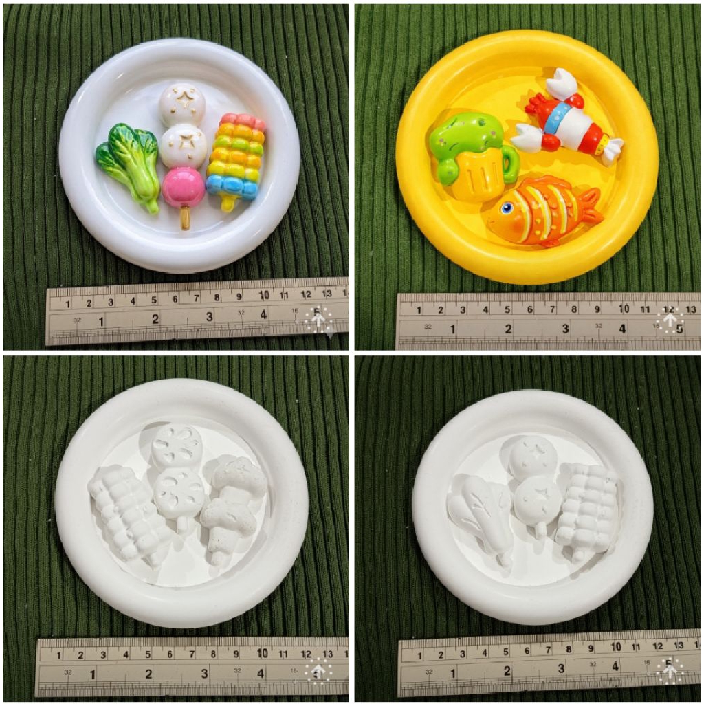 ถาดปูน เซทอาหาร ถาดปูนระบายสี เสริมพัฒนาการ