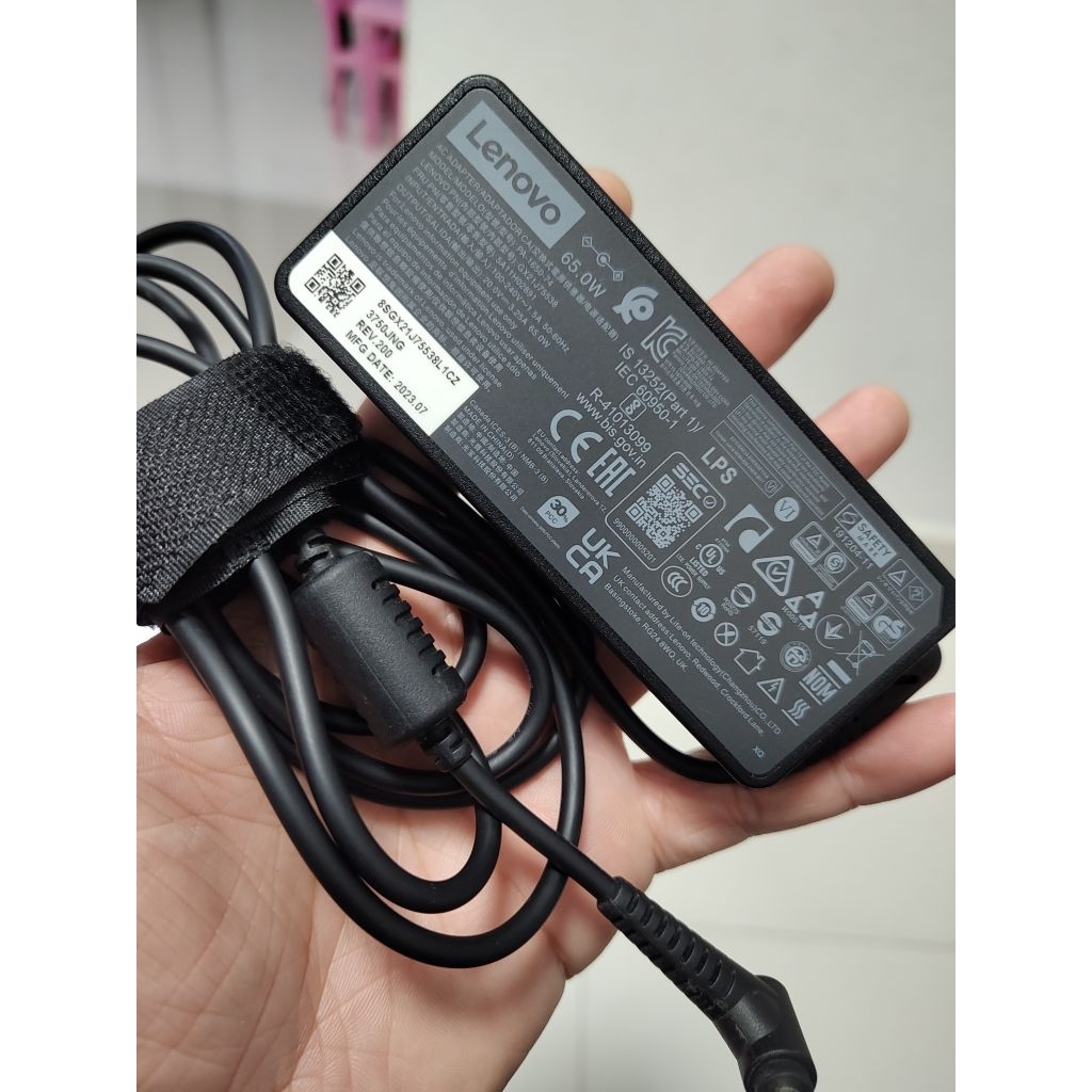 ที่ชาร์จโน๊ตบุ๊ค Lenovo 65w มือสอง