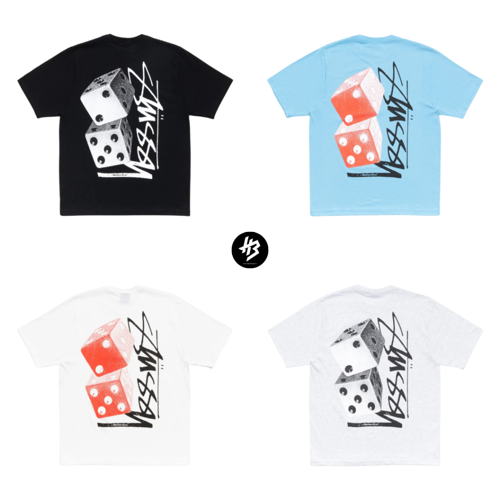 [ของแท้] STÜSSY TALL DICE TEE (US) พร้อมส่ง