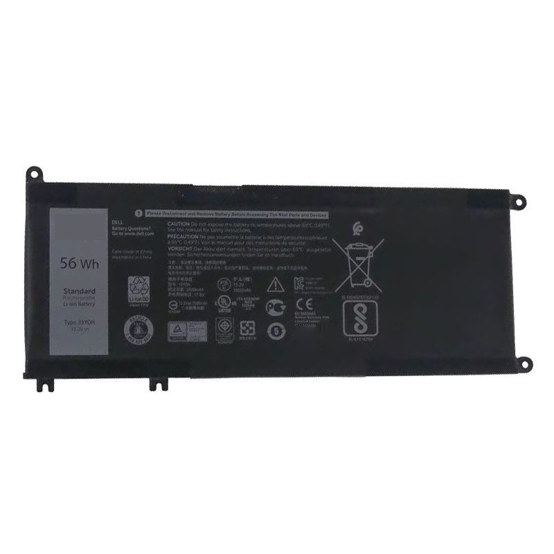 original 33YDH Laptop Battery for DELL Latitude 3380 3490 3580 3590 Vostro 7570 7580 Inspiron 7353