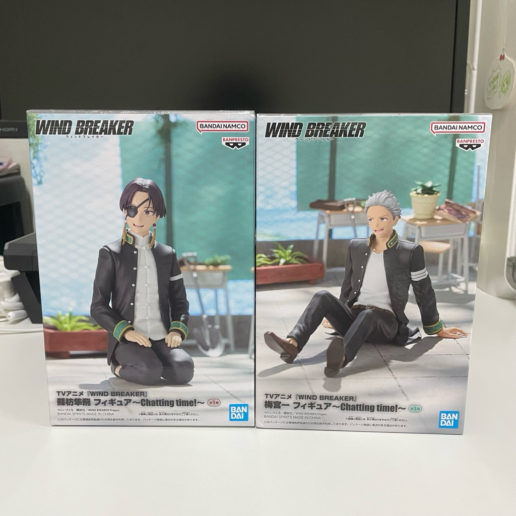 (พร้อมส่ง/ของแท้) ฟิกเกอร์ Wind Breaker - Suo Hayato สุโอ, Umemiya Hajime อุเมมิยะ Chatting time ban