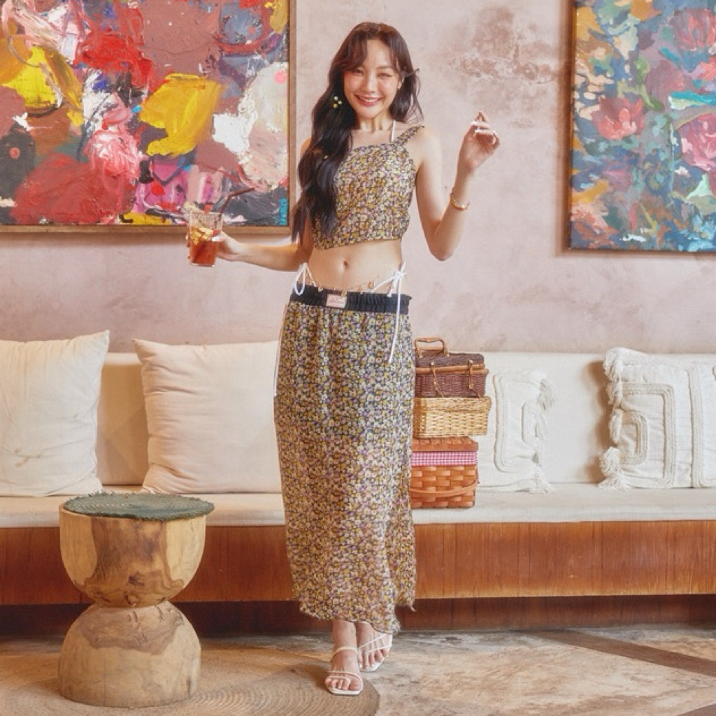 ชุดเซ็ทลายดอก pokee peeko
