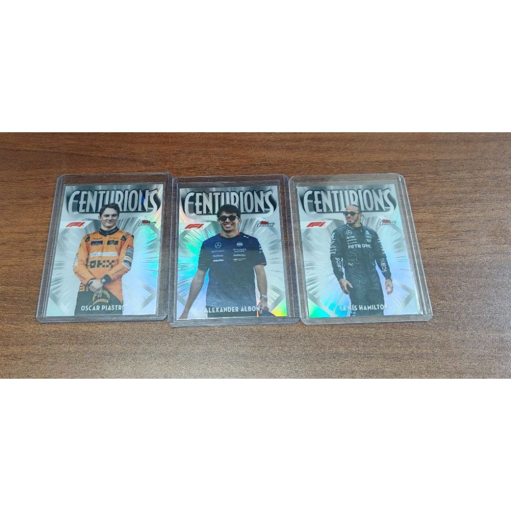 การ์ด f1 topps finest 2024 centurions