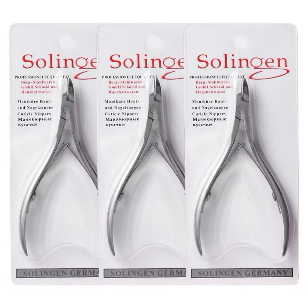 กรรไกร Solingen กรรไกรตัดหนัง/ตกแต่งเล็บ/หนังกำพร้า สแตนเลสคุณภาพดี สินค้าพร้อมส่ง