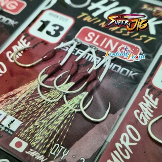 เบ็ดจิ๊ก SuperJig ทุกรุ่น Microjig/light Jig/Slow jig