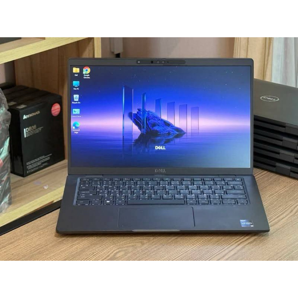 DELL Latitude 7430 i7-1265U vPro SSD256GB RAM16GB มี LTE 3G 5G Win 11Pro คึย์บอร์ดแรงแสง สินค้ามือสอ