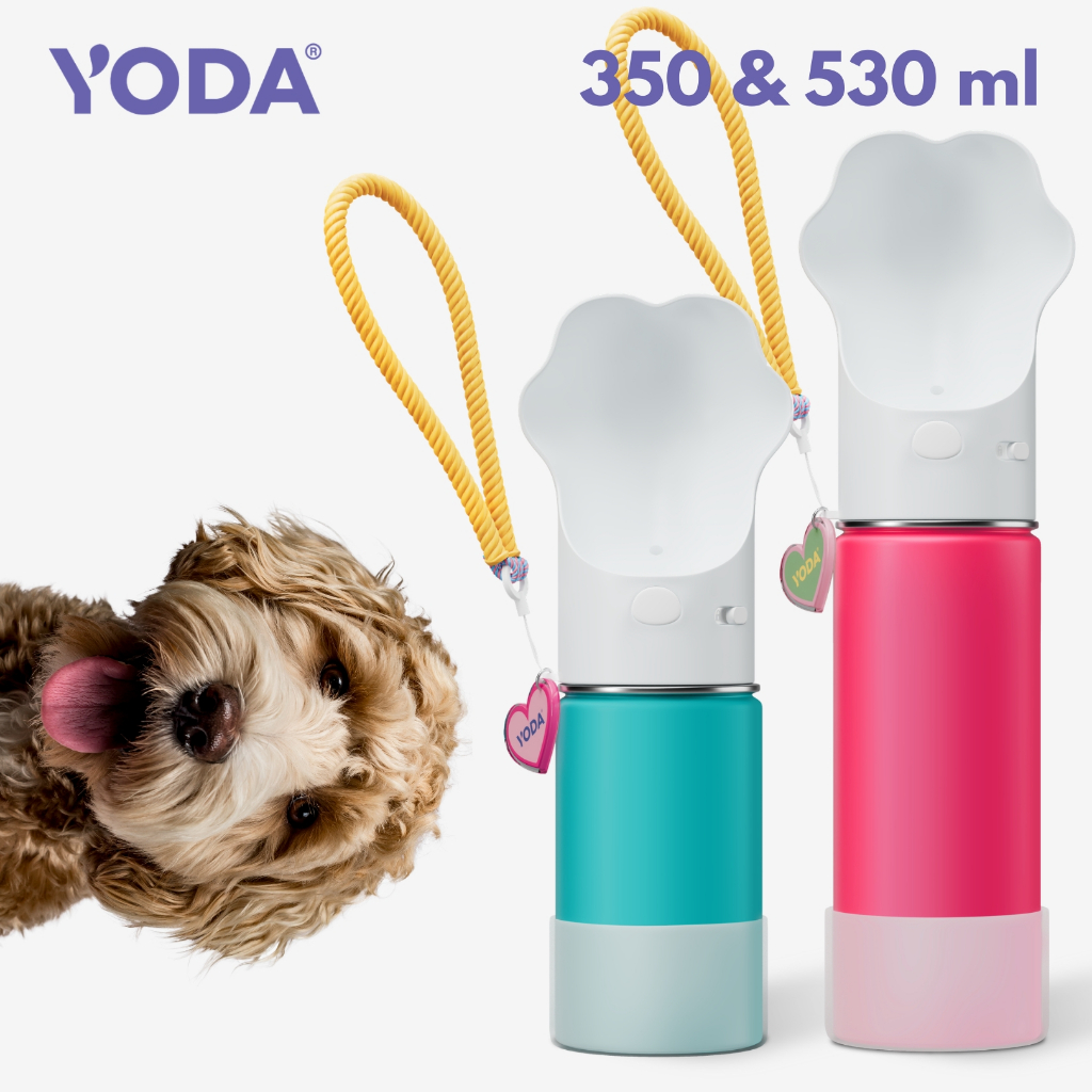 (NEW) Yodabottle ขวดน้ำเย็นสัตว์เลี้ยง สลักชื่อ ฟรี!