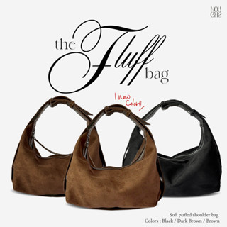 สีใหม่! พร้อมส่ง! (Nouche.bag) Fluff – Pumpkin Bag หนังกลับ …