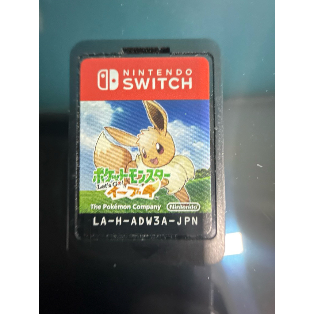 ตลับเปล่าสวิตช์มือสอง pokemon let’s go eevee