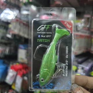 ปลายางไททั้นtriton ขนาด8เซน14กรัม มีสีสัน และหางสี
