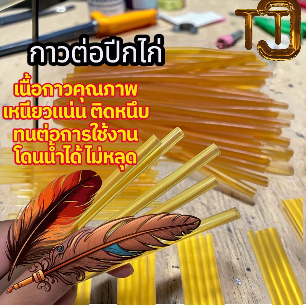 กาวต่อปีกไก่ เหนียว หนึบ ติดทน คุณภาพดี