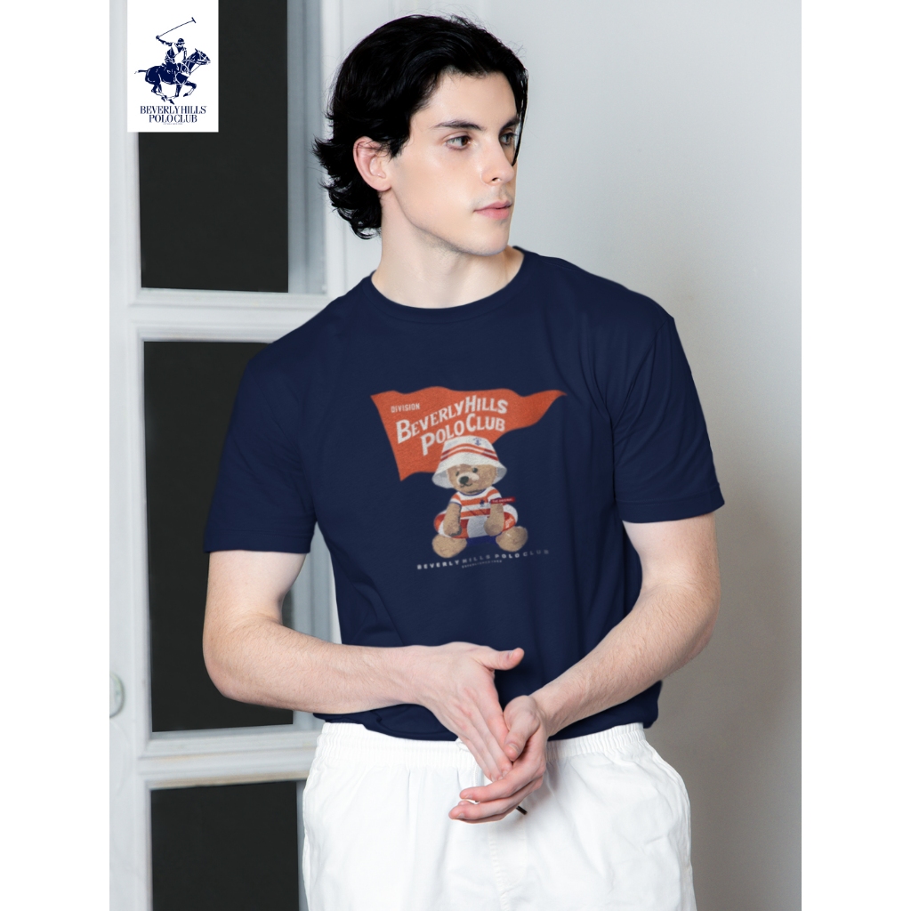 BEVERLY HILLS POLO CLUB  เสื้อยืดคอกลมแขนสั้น รุ่น BNSR493