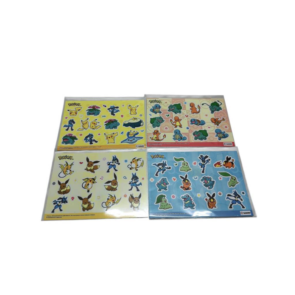 Pokemon x sushiro Token สติ๊กเกอร์ บอล