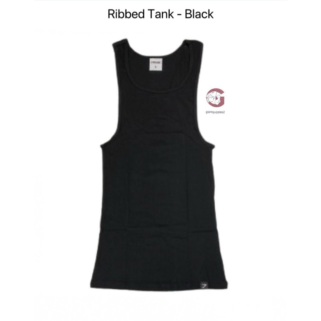 Gymshark ของแท้ 100% พร้อมส่ง Ribbed Tank
