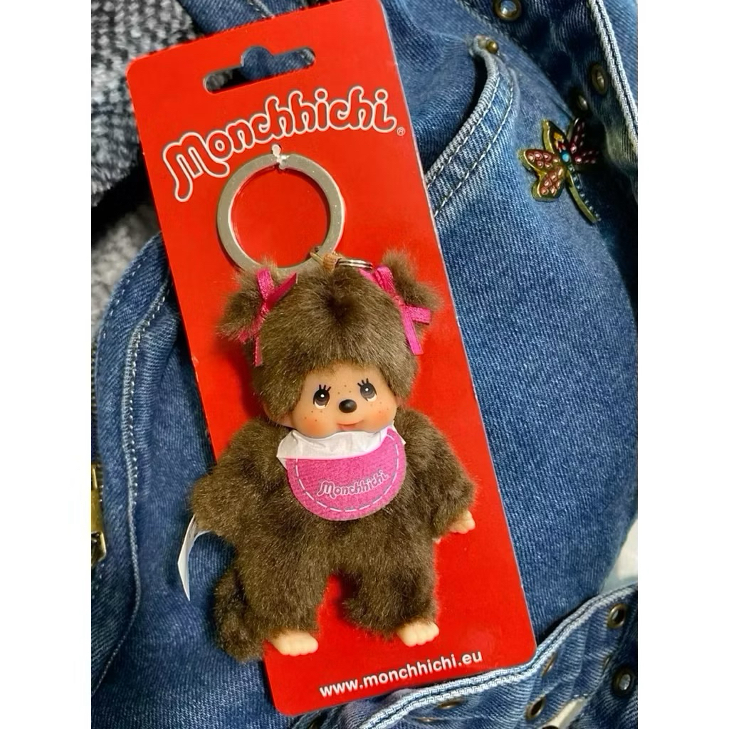 ❤️พร้อมส่ง❤️ ใหม่ป้ายห้อย💯 ตุ๊กตา Monchhichi ของแท้นำเข้าจากญี่ปุ่น 100%