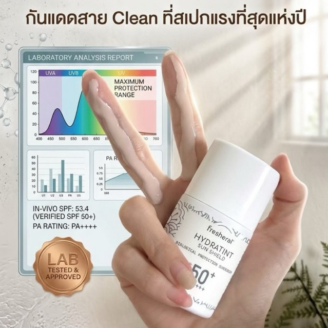 ☀️กันแดดงานผิวสาย Clean สเปกแรงสุดแห่งปี กันผิวเเก่ 𝑩𝑹𝑶𝑨𝑫 𝑺𝑷𝑬𝑪𝑻𝑹𝑼𝑴✨ PM2.5 กันผิวหมองคล้ำ ฝ้ากระ ริ้วรอย SPF50+ PA++++