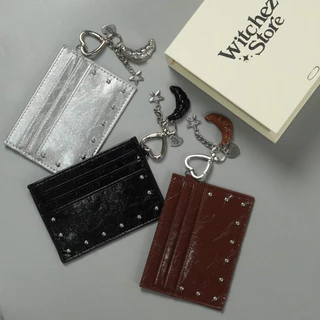 Starlet Charm Croissan การ์ดโฮเดอร์พร้อมcharmเลือกแมทช์สีได้(แถมกล่อง)
