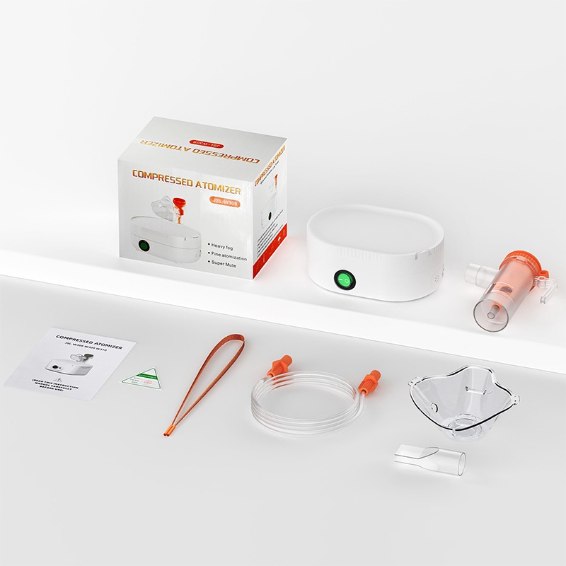 เครื่องพ่นละอองยาแบบอัดอากาศ สำหรับใช้ทางการแพทย์ เหมาะกับผู้ใหญ่ เด็ก และผู้สูงอายุ ใช้ได้ที่บ้าน