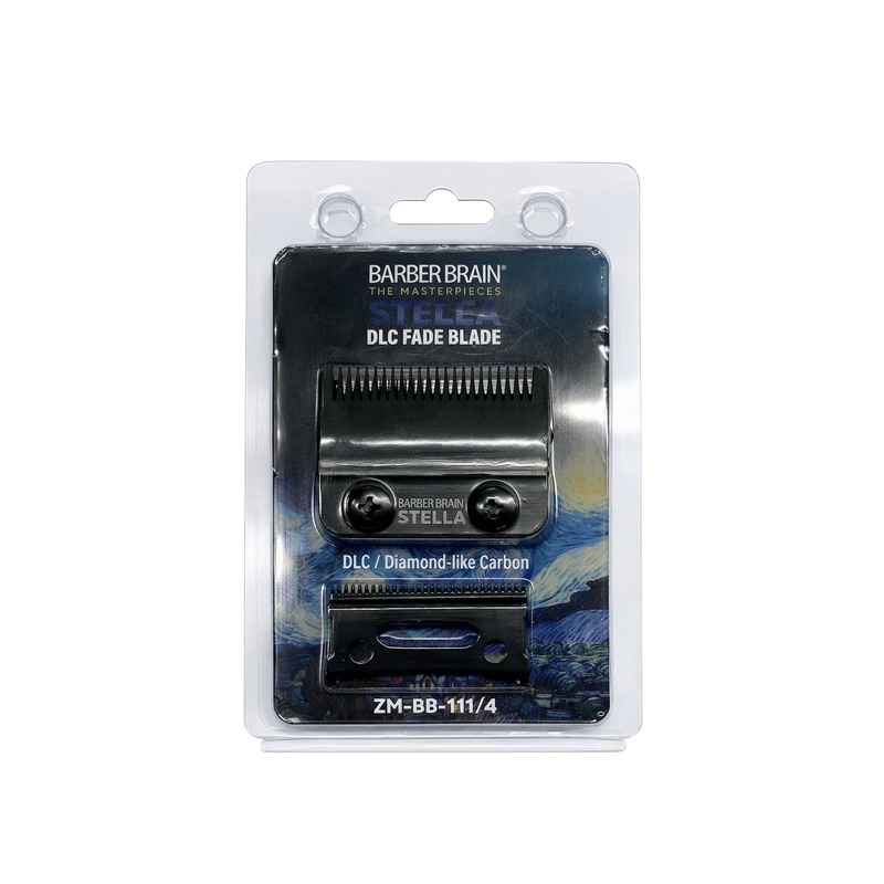 Barber Brain STELLA DLC Fade Blade ชุดฟันปัตตาเลี่ยนแบบไล่เฟด ฟันเฟด 2 ชั้น ZM-BB-111-4